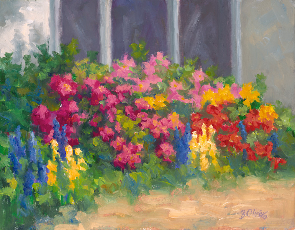Front Porch Flowers  Art | B. Oliver, Art
