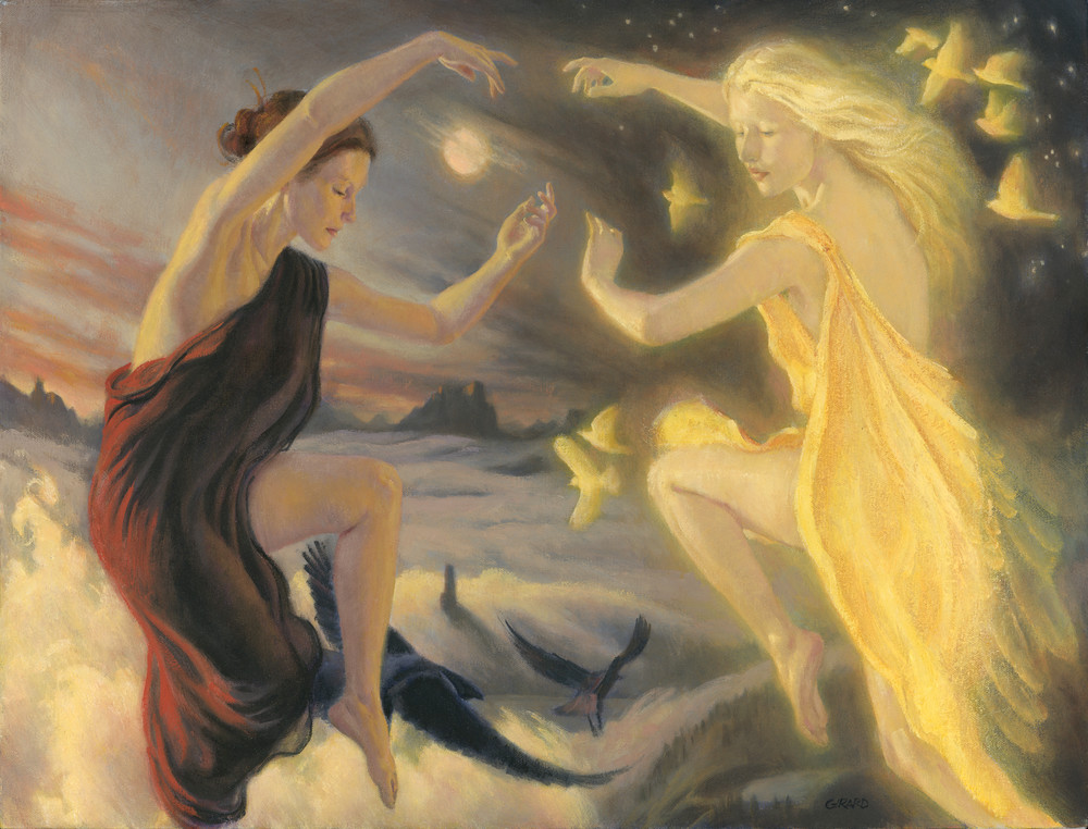 The Dance Of The Earth Night And Sunna Art | Studio Girard