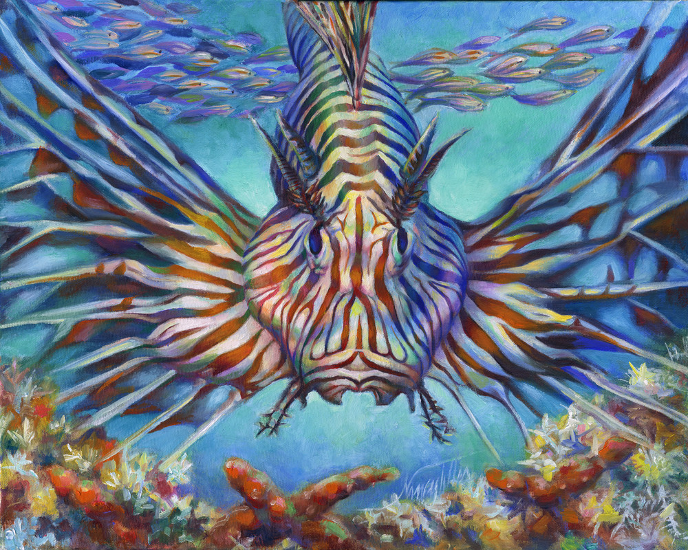 Lionfish Art | Nancy Tilles