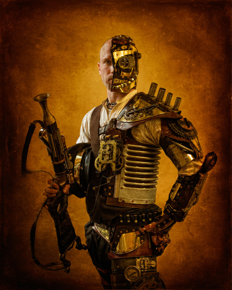 Steampunk Soldier Photography Art | Steven Rosen Photography
