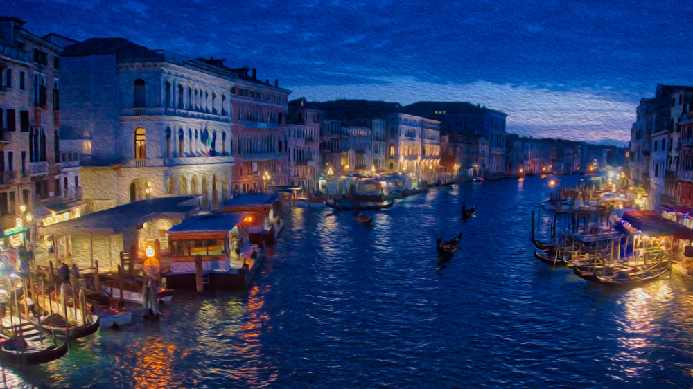 Grand Canal Of Venice Photography Art | zoeimagery.XYZ