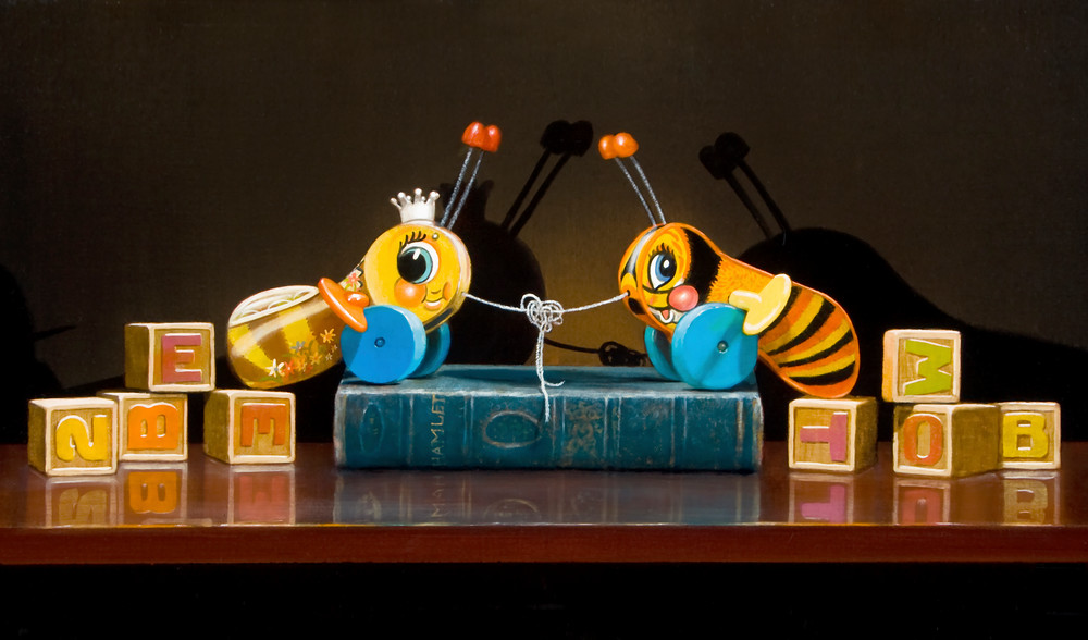 Too Bee Or Knot To Bee Art | Richard Hall Fine Art
