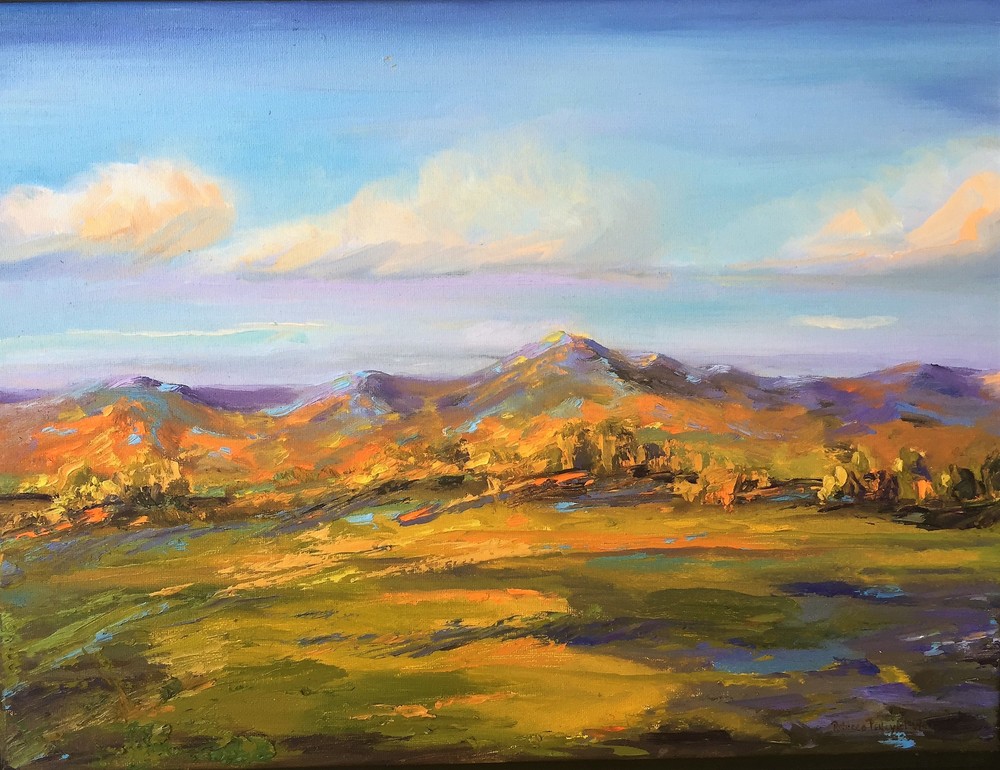 Santa Fe Mountains Art | Rebecca Pelley McWatters, Studio Artist