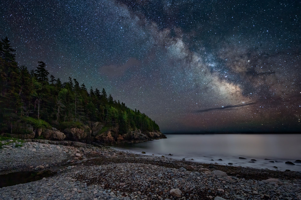The Milky Way from Hunter's Beach | Night Skies Collection | CBParkerPhoto Art