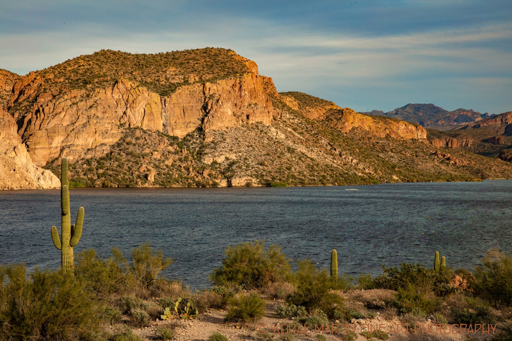 Canyon Lake Apache Trail 2486 Photography Art | Koral Martin Healthcare Art