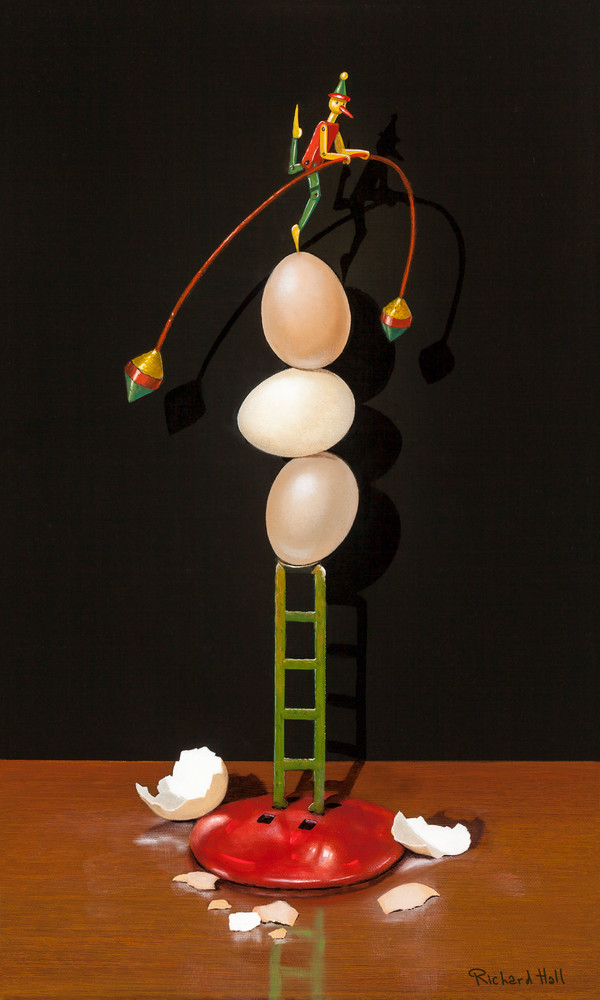 Walking On Eggshells Art | Richard Hall Fine Art