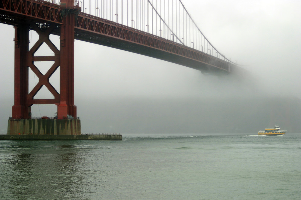 Bridge To Fog Photography Art | FocusPro Services, Inc.