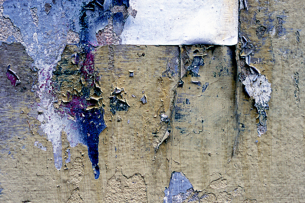 Delicate Peeling Paint Florence Wall Print - Sherry Mills