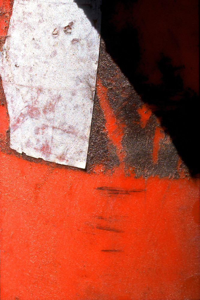 Decision Abstract Orange Cone Fine Art Print – Sherry Mills