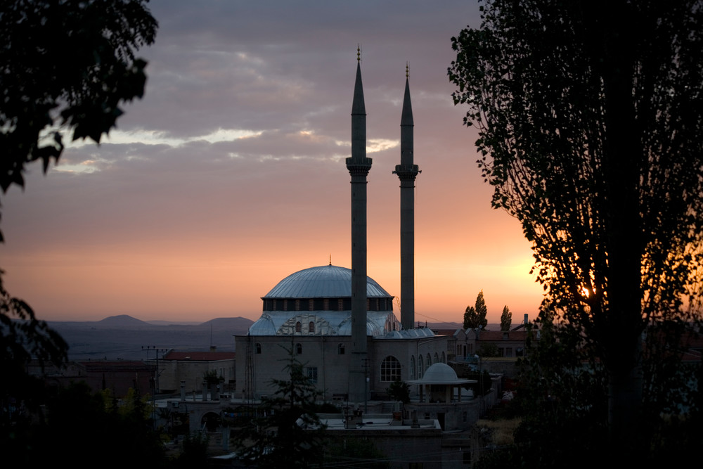 Turkish Mosque At Sunset Photography Art | Teri K. Miller Photography