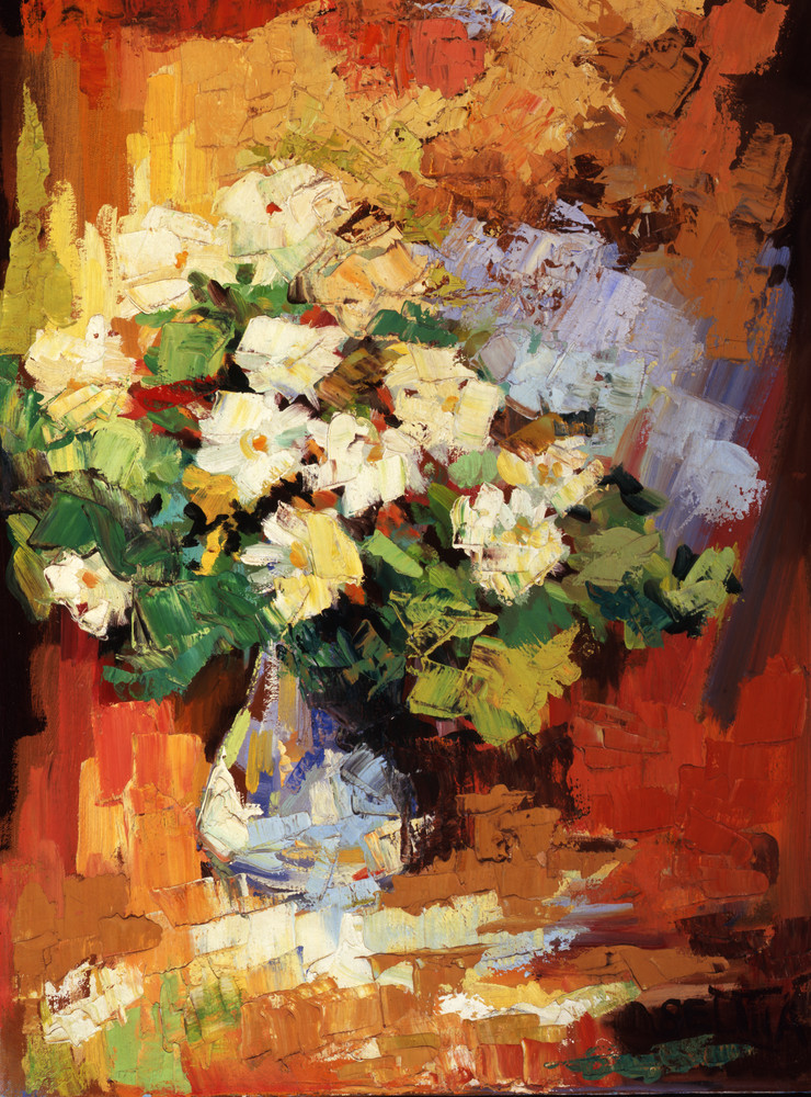 Flowers In A Vase Art | Goldwoman Fine Art