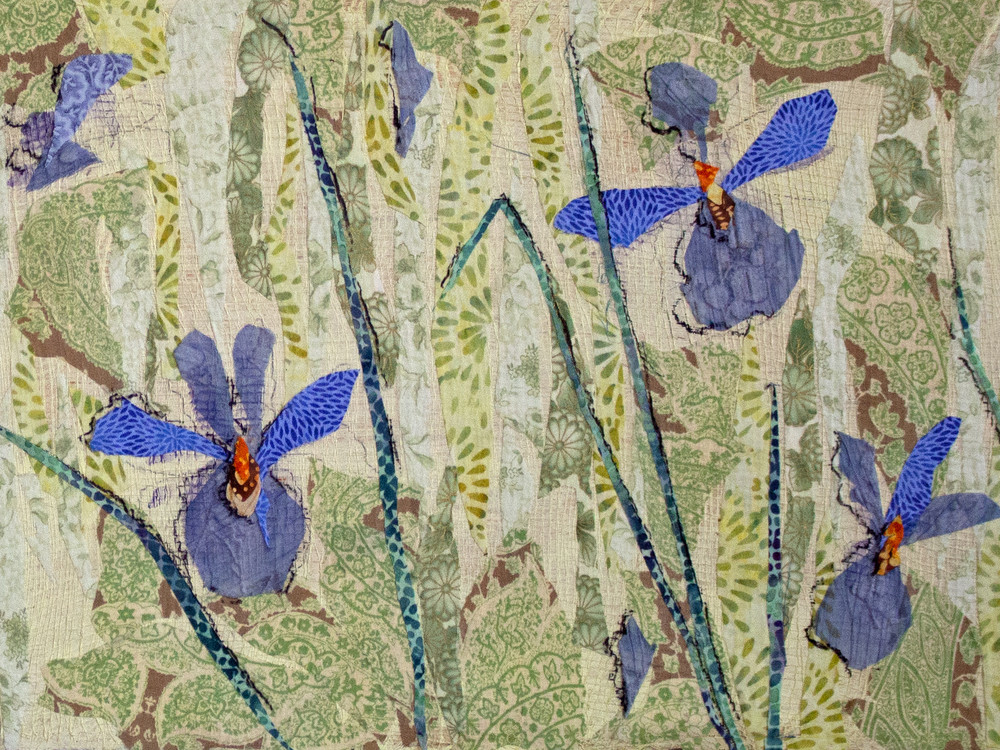 Iris (Right Half) Print Art | Sharon Tesser LLC Iris (Right Half) Print Art | Sharon Tesser LLC
