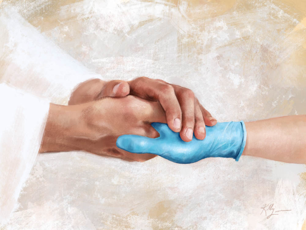 Healing Hands - Gloved
