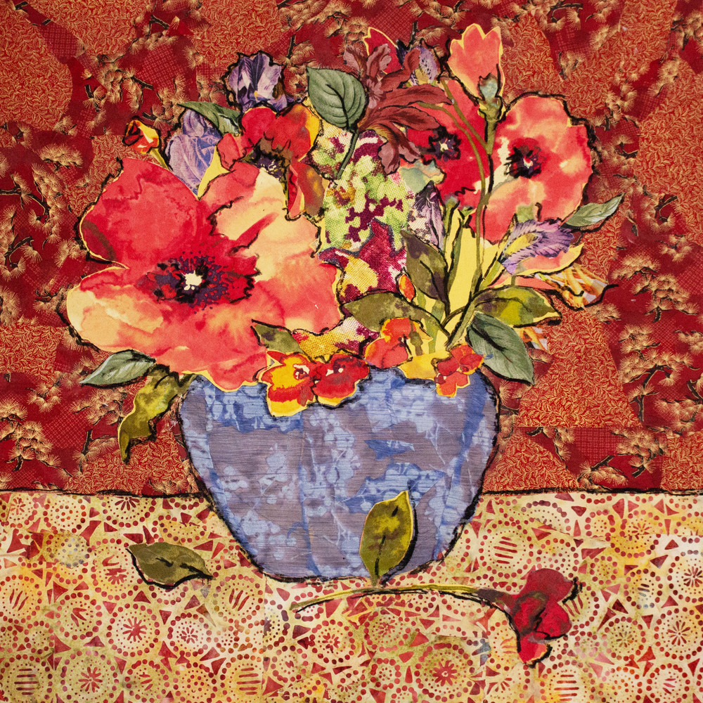Blue Vase Still Life Print Art | Sharon Tesser LLC Blue Vase Still Life Print Art | Sharon Tesser LLC