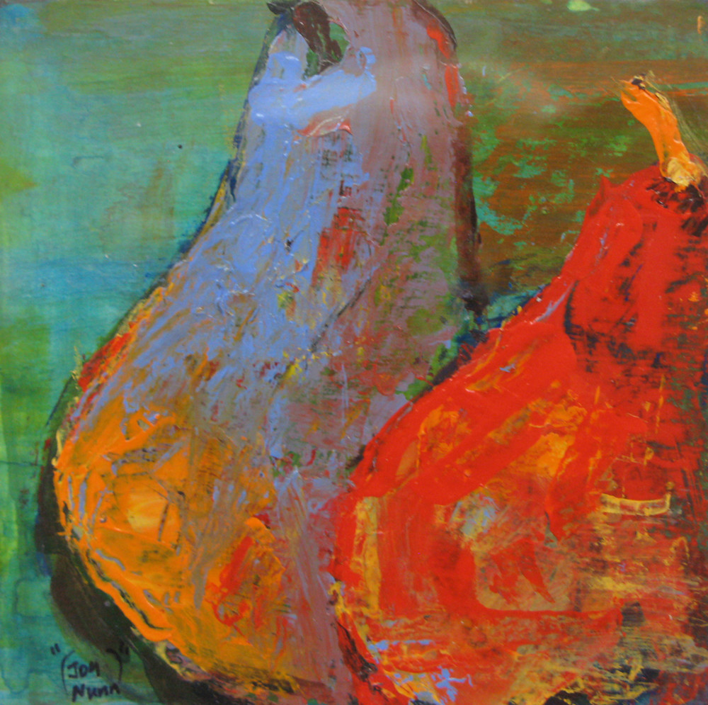 Bright Colored Pears III