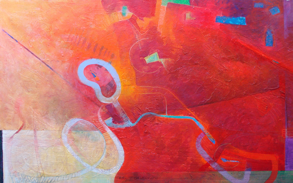 Red Koan Art | Eric T. Galbreath, Fine Art