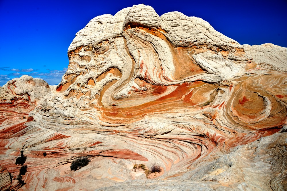 White Pocket Utah Wilderness Finger Painting