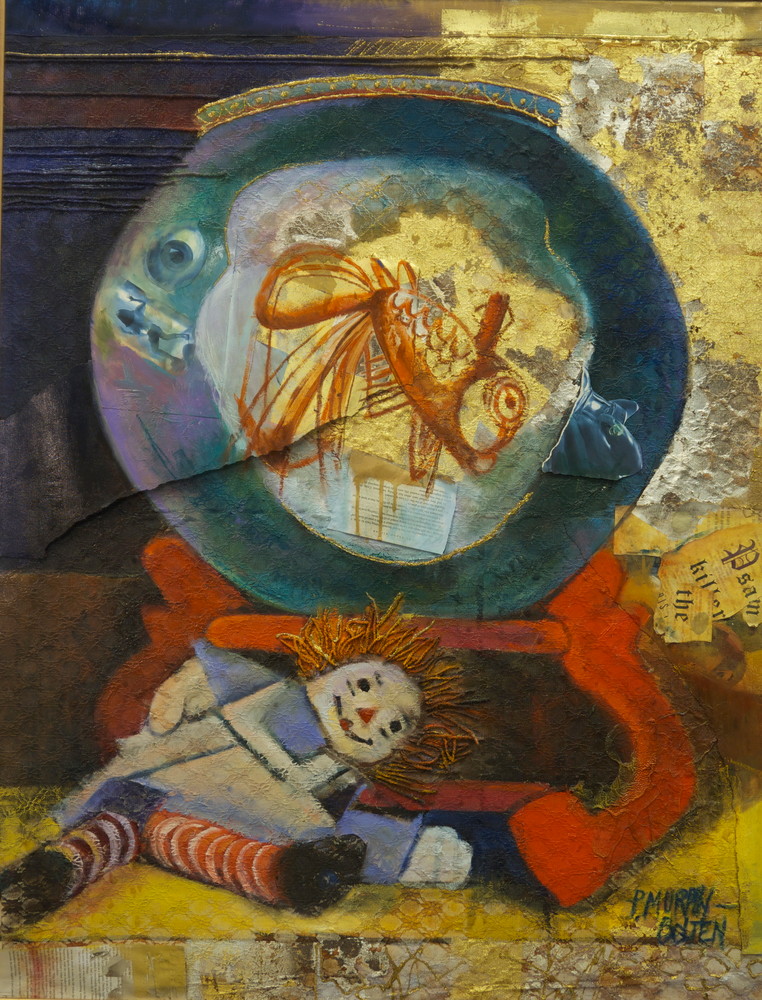 Woman In A Fishbowl Art | Patricia Murphy Bolten
