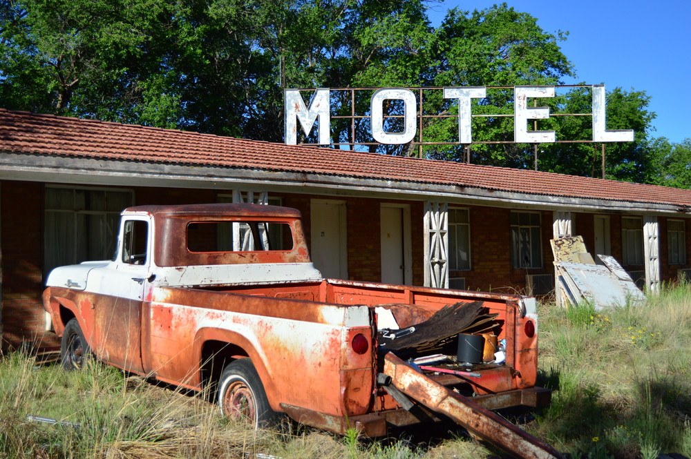 Paradise motel truck tucumcari route 66