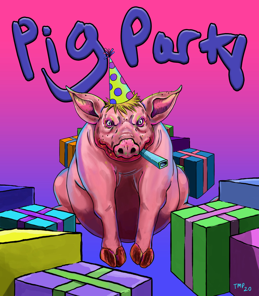 Pig Party Art | Matt Pierson Artworks