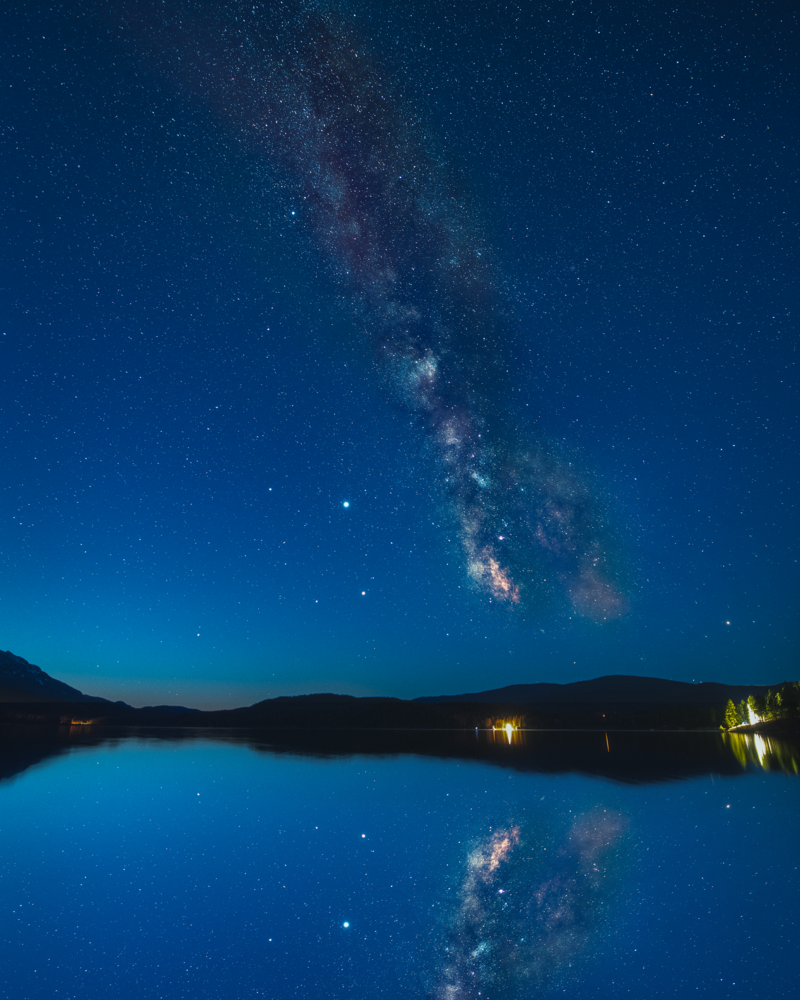 Dickey Lake And The Milky Way Art | Keith Taylor Photography