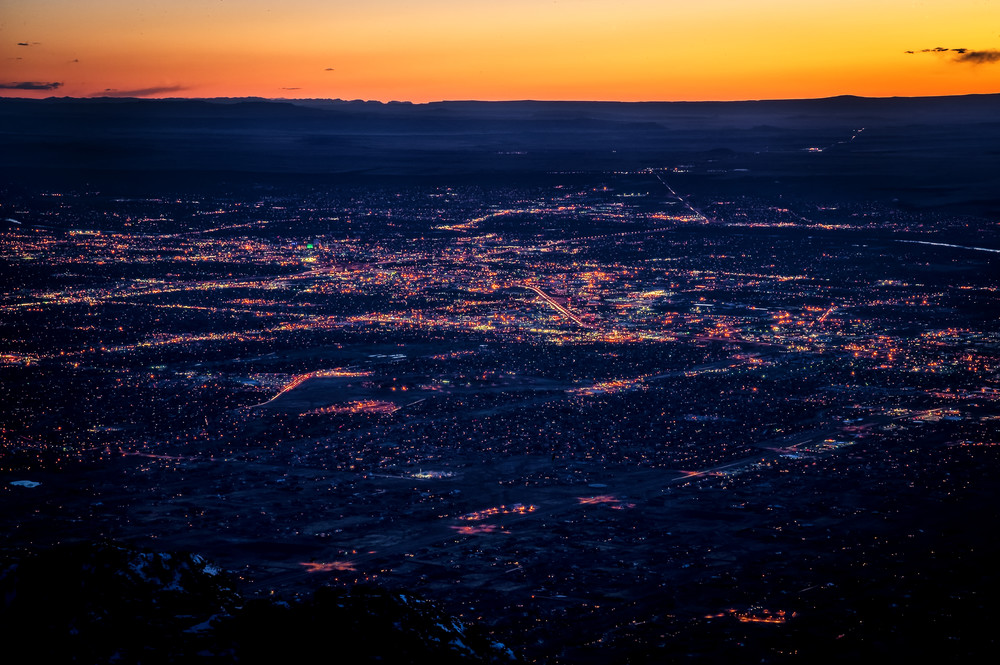 Albuquerque At Night