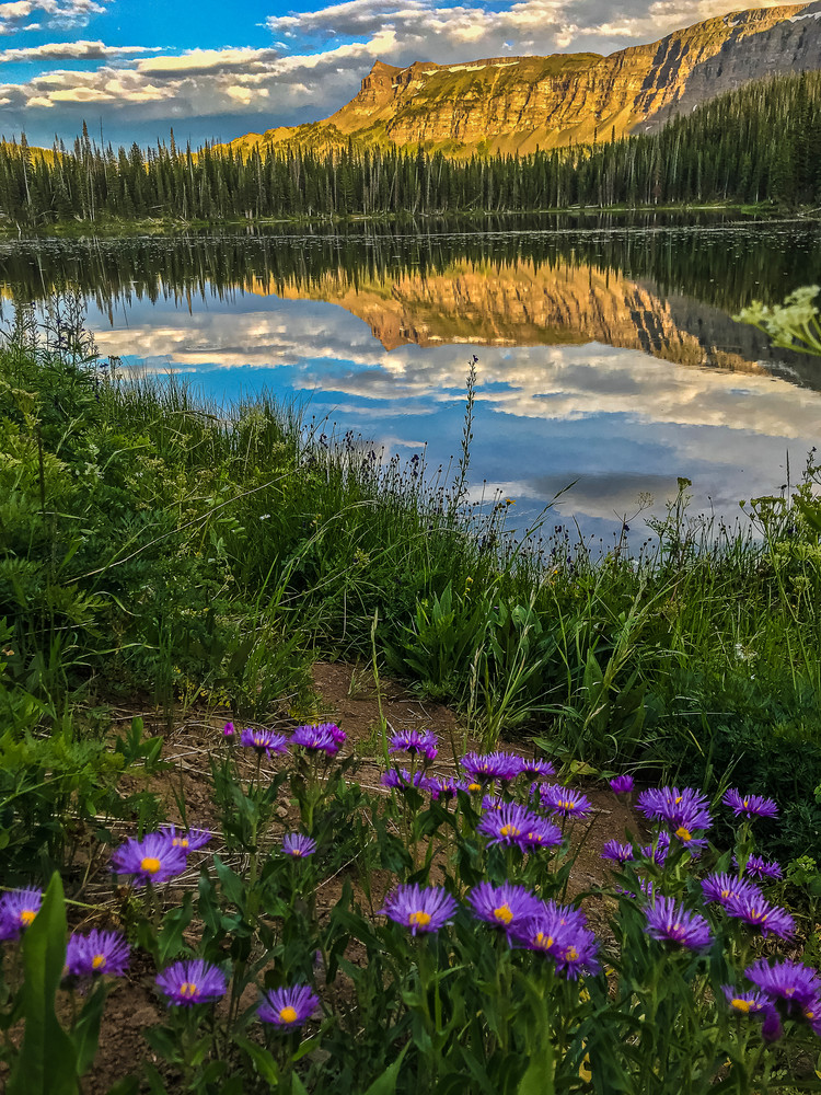 Lost Lake Reflection Photography Art | Majestic Mountain Photos