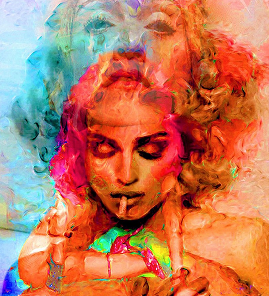 Madonnascape  Art | Leah Devora Pop Art