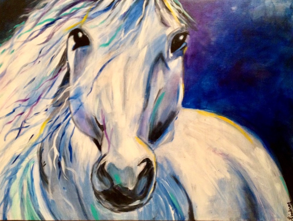 Stella The Stallion Art | HappyHouseArt