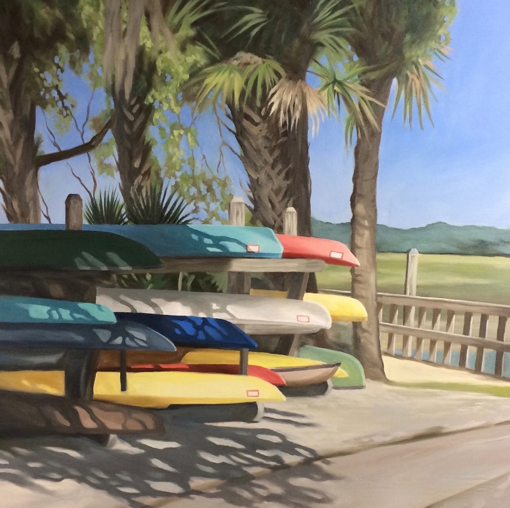 Carrie's Kayaks Art | Suzanne Aulds Studio