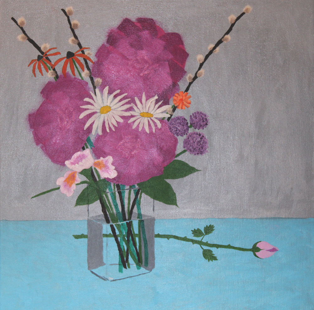 Vase Of Flowers Art | cherylkarlfineartist.com