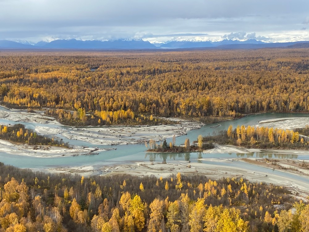 Talkeetna River And  Entry To Ruth Glacier Photography Art | Visionary Adventures, LLC