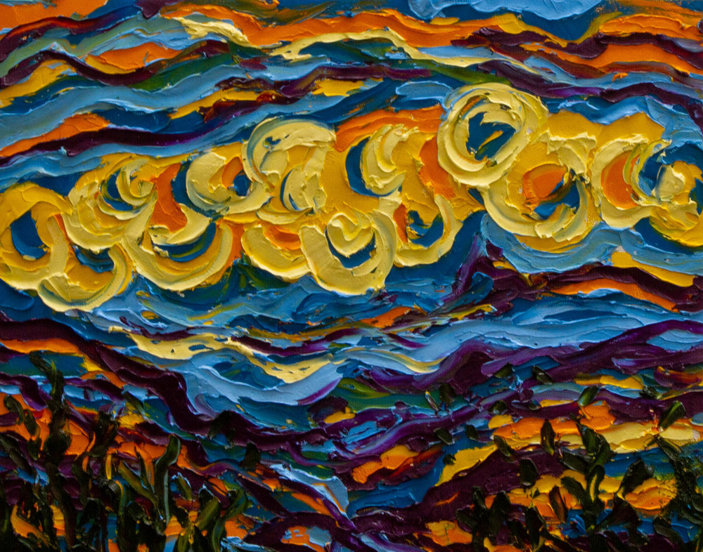 Sunrise In Motion Art | Susan Vodonick Art