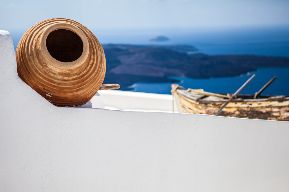 Santorini Caldera View Photography Art | Teri K. Miller Photography
