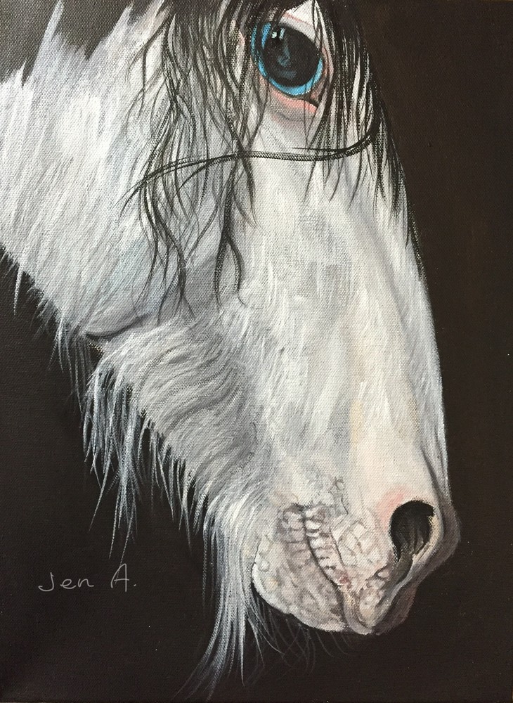 Horse paintings and open edition prints 


