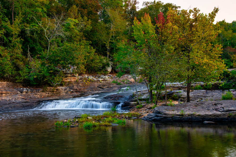 Town Creek Waterfall — Alabama waterfalls fine-art photography prints