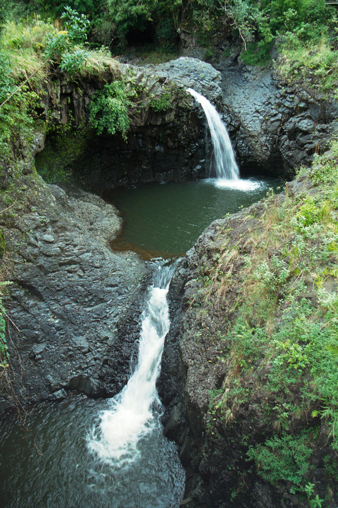 202   Seven Sacred Pools By Christophe Testi Art | Maui Fine Art