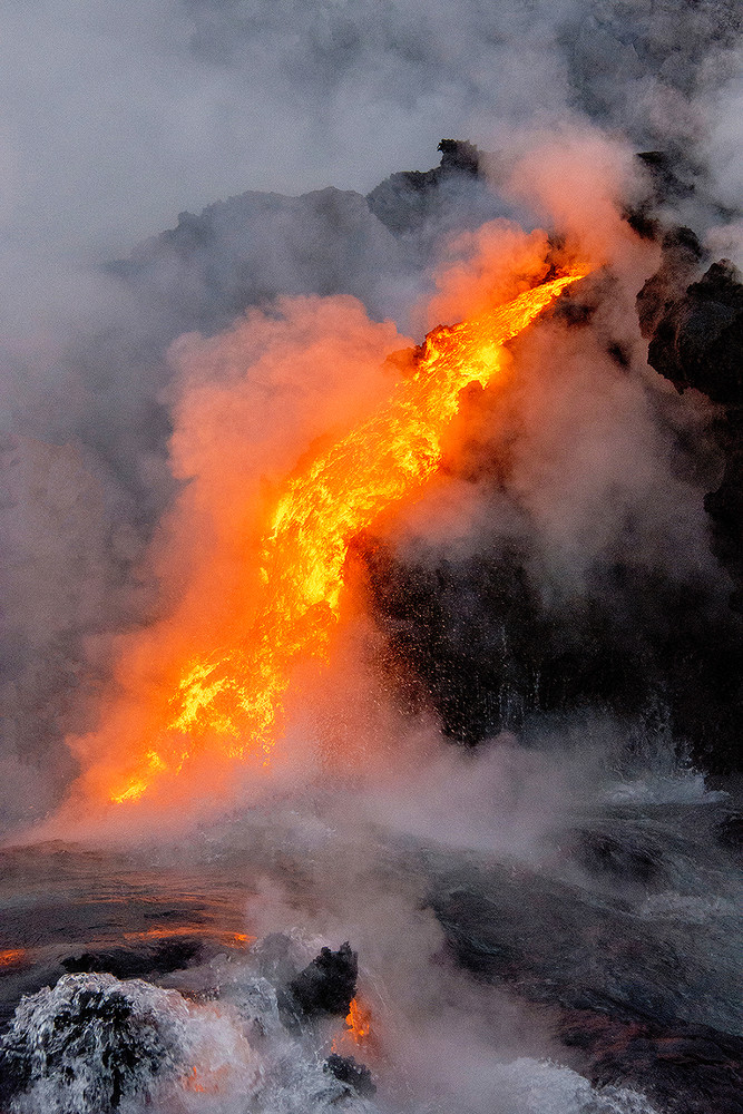 410   Lava Flow 1 By Gilney Lima Art | Maui Fine Art
