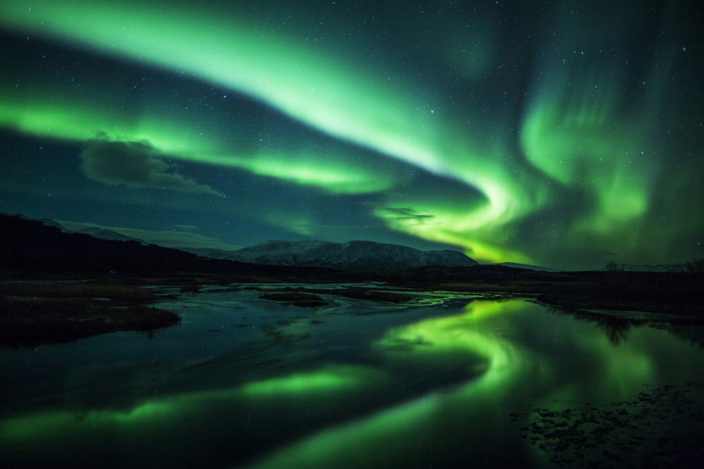 910   Northern Lights Alaska By Jamen Percy Art | Maui Fine Art