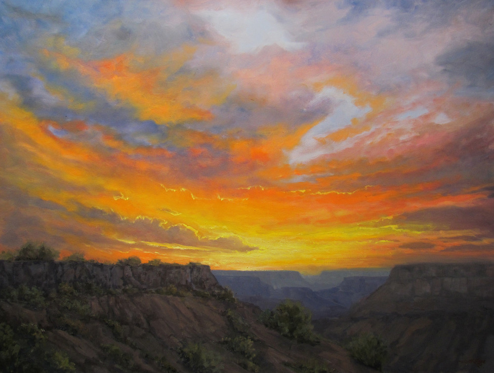 Grand Canyon Sunset Art | Artisanjefflove