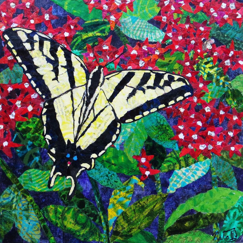 Catch A Tiger Swallowtail  Art | Poppyfish Studio