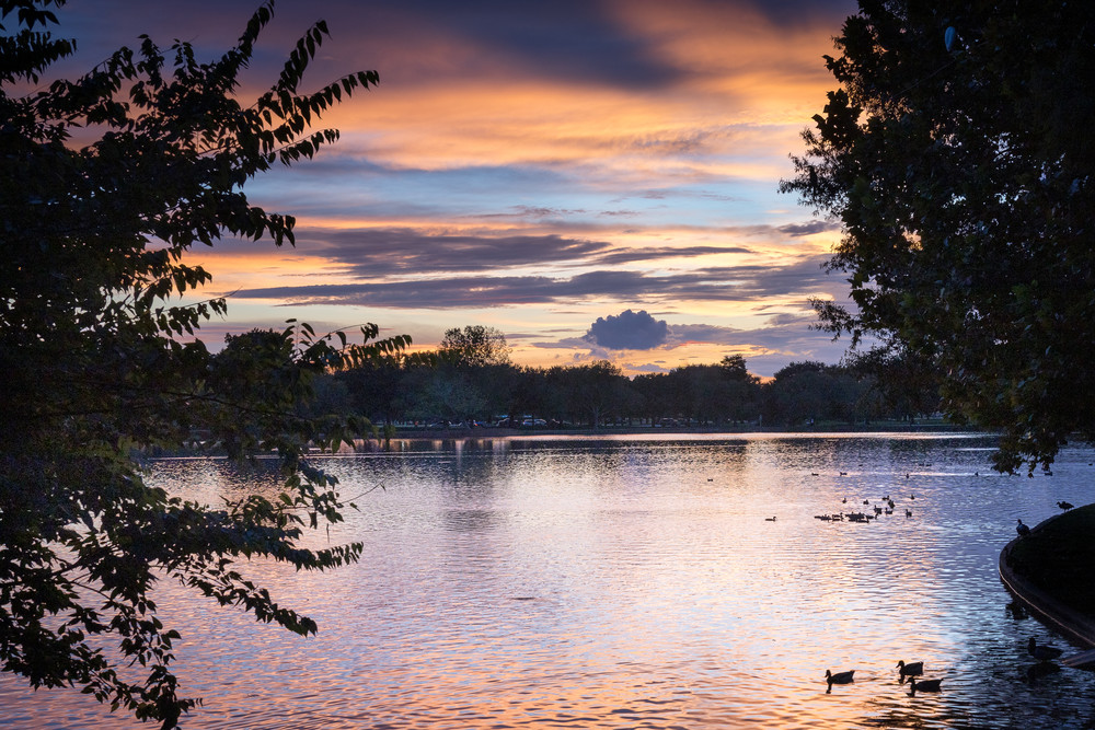 Lafreniere Park at sunset Photography Collection  | Eugene L Brill