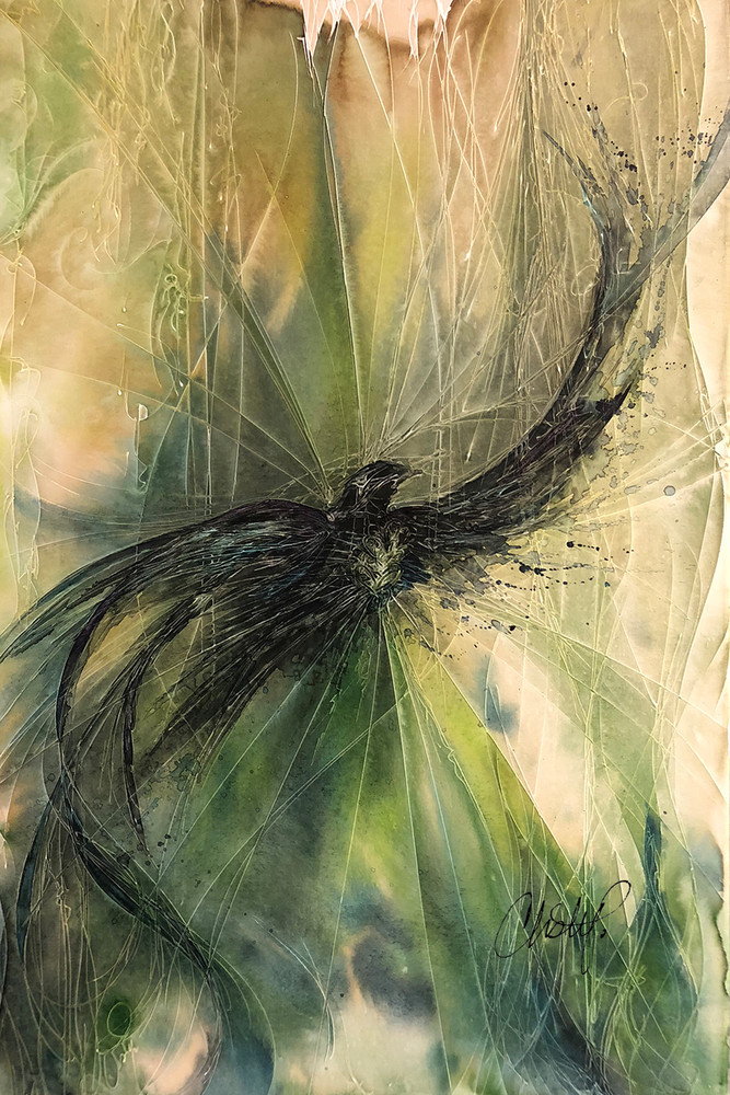 Spirit Of The Black Bird Art | Christy! Studios