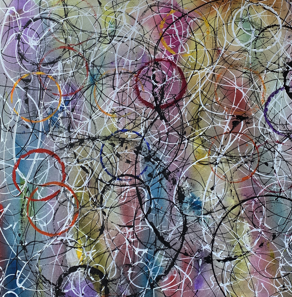 Some Are Circles Art | Abstract Art by Brian Kirchoff