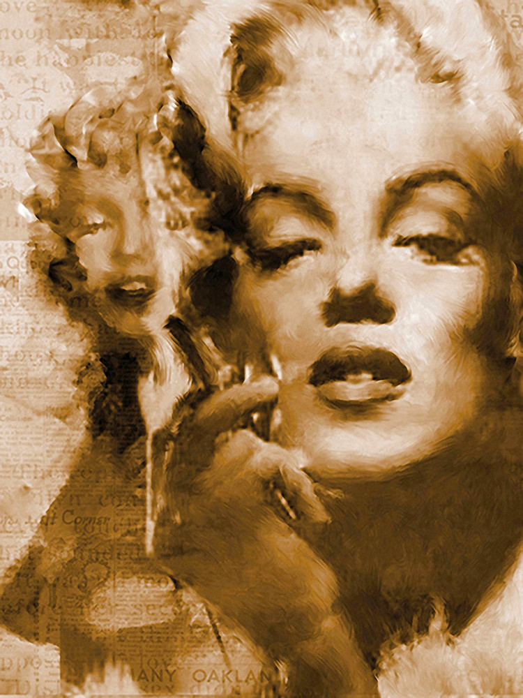 Marilyn Double Trouble Art | Leah Devora Pop Art