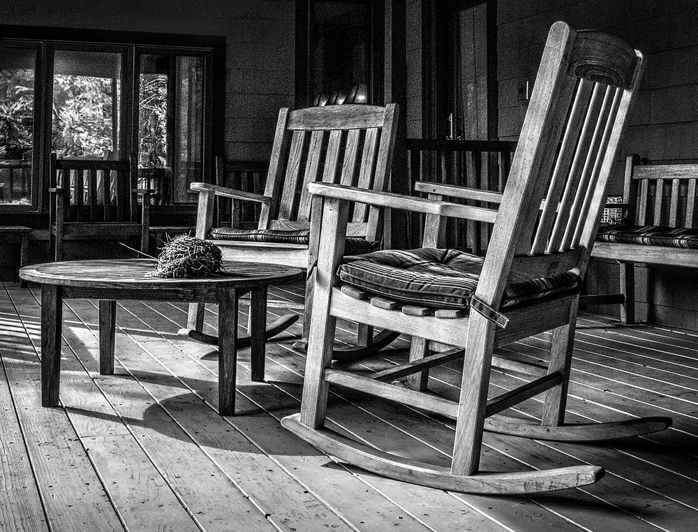Vo  On The Porch Art | Open Range Images