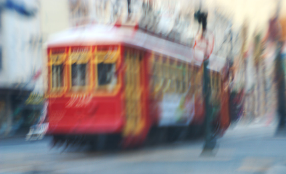 Painted Trolley Photography Art | Carol's Little World