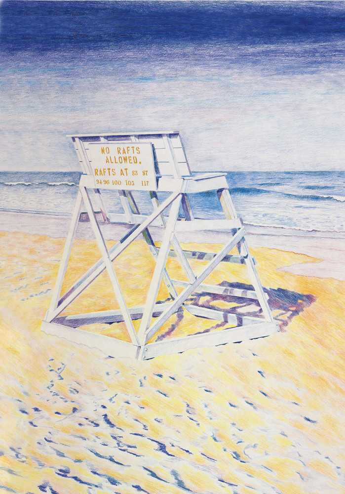 Lifeguard Chair Art | capeanngiclee