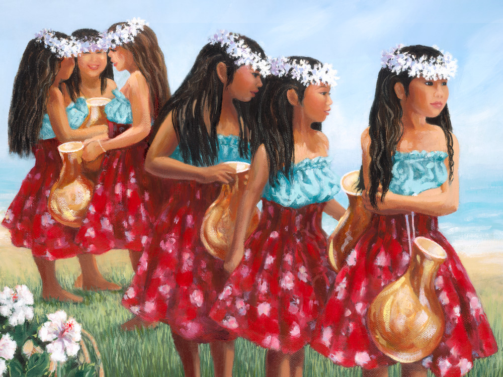 hula girls Hawaii dance