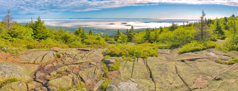 Porcupine Islands from Cadillac Mountain, Acadia National Park